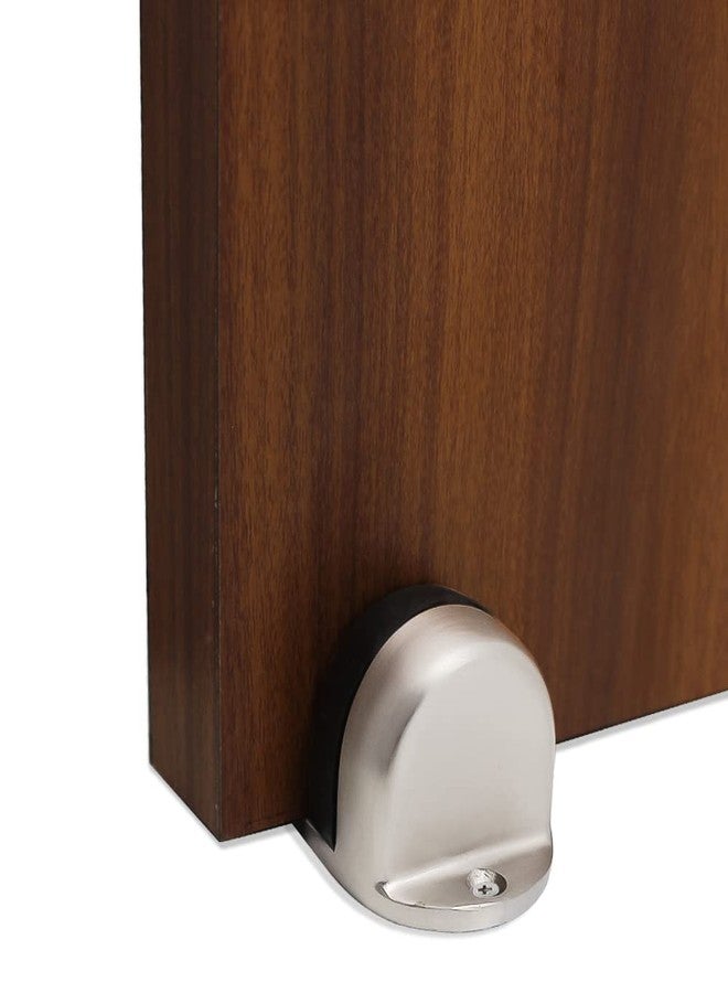 Volo Premium Floor Door Stopper with Screws, Door Stopper to Stop Door for Home and Office (SS 1.5" Floor Stopper) - Image 1
